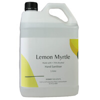 Lemon Myrtle Antibacterial Instant Hand Sanitiser Gel 5 Litre 