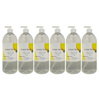 Lemon Myrtle Antibacterial Instant Hand Sanitiser Gel 6 x 1 Litre Pack