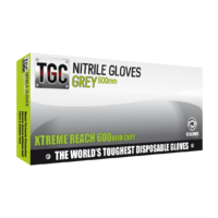 TGC Grey 600 Nitrile Disposable Glove Box 12 | M