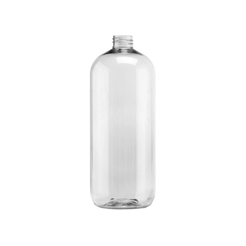 Clear PET Boston Bottle 1 ltr