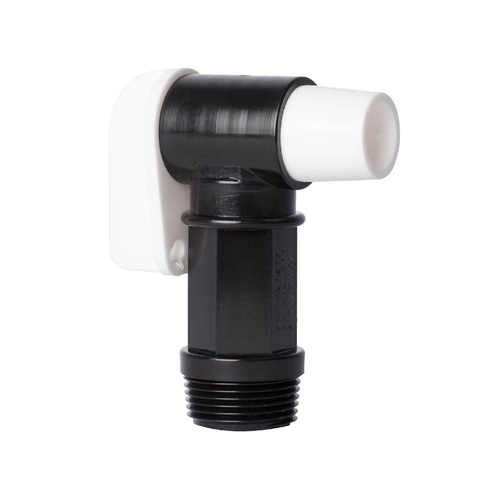 Black and White Screw in 20 Litre Tap