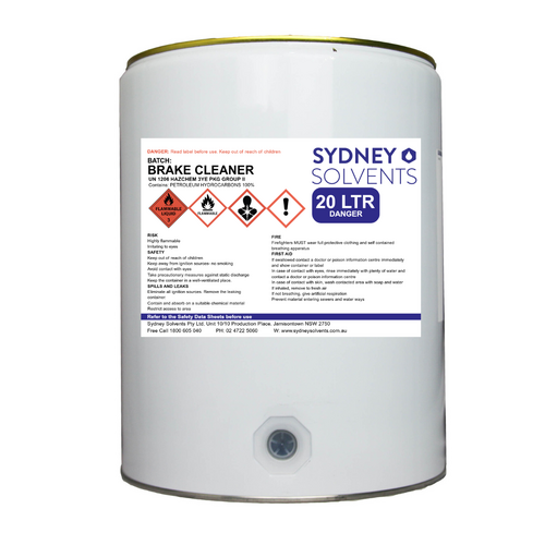 Brake Cleaner 20 Litre 