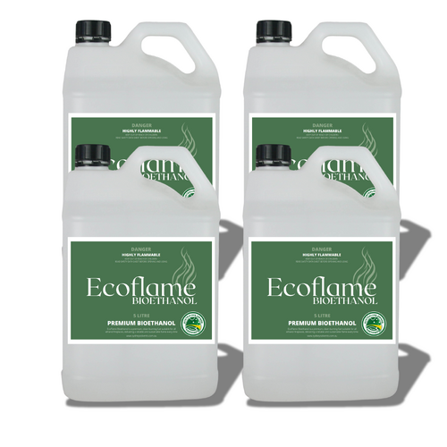 EcoFlame Bioethanol 20 Litre (4 x 5 Litre)