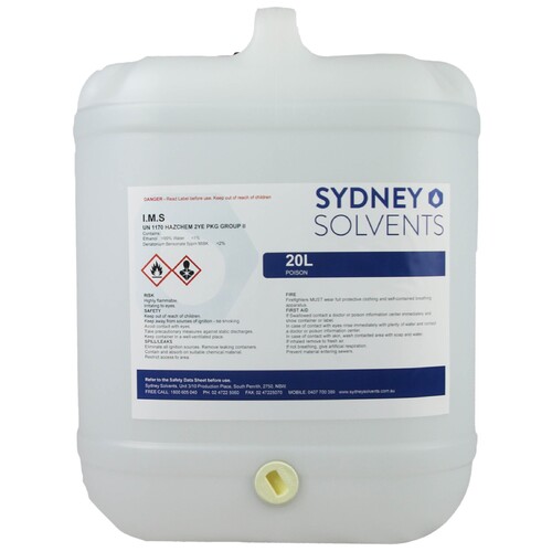 Industrial Methylated Spirits IMS 20 Litre 