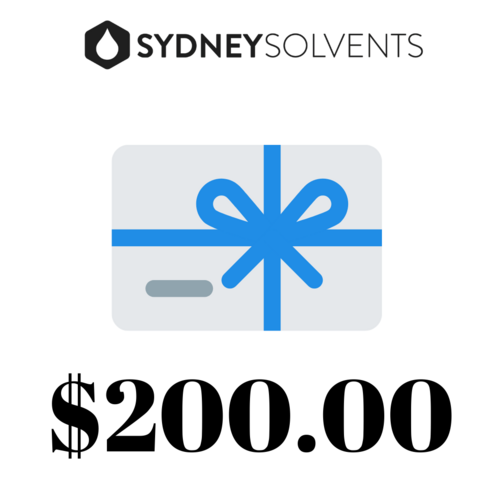Sydney Solvents Gift Voucher - $200
