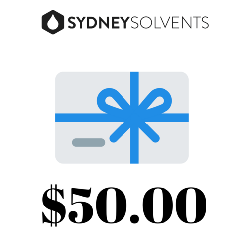 Sydney Solvents Gift Voucher - $50